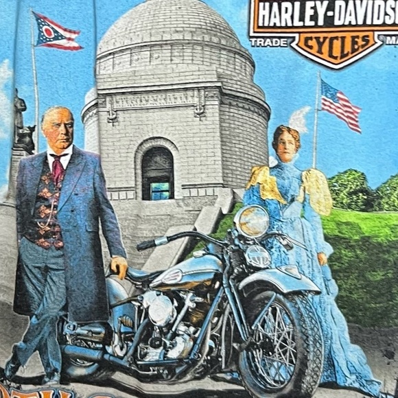Harley-Davidson Freedom Harley Davidson Motorcycles N. Canton Ohio Size Medium - Picture 2 of 9